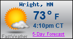 Weather Forecast for Wright, MN