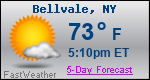 Weather Forecast for Bellvale, NY