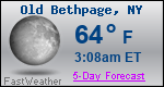 Weather Forecast for Old Bethpage, NY