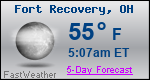 Weather Forecast for Fort Recovery, OH