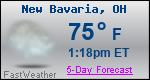 Weather Forecast for New Bavaria, OH