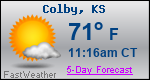 Weather Forecast for Colby, KS