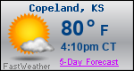 Weather Forecast for Copeland, KS
