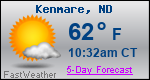 Weather Forecast for Kenmare, ND