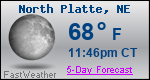 Weather Forecast for North Platte, NE