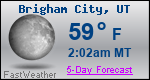 Weather Forecast for Brigham City, UT
