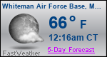 Weather Forecast for Whiteman Air Force Base, MO