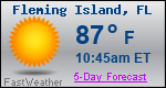 Weather Forecast for Fleming Island, FL