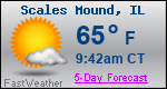 Weather Forecast for Scales Mound, IL