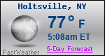 Weather Forecast for Holtsville, NY