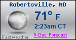 Weather Forecast for Robertsville, MO