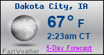 Weather Forecast for Dakota City, IA