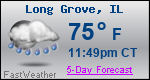 Weather Forecast for Long Grove, IL