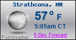 Weather Forecast for Strathcona, MN