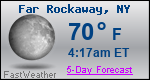 Weather Forecast for Far Rockaway, NY