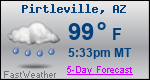 Weather Forecast for Pirtleville, AZ