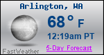 Weather Forecast for Arlington, WA