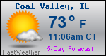 Weather Forecast for Coal Valley, IL