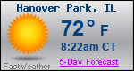 Weather Forecast for Hanover Park, IL