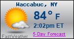 Weather Forecast for Waccabuc, NY