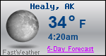 Weather Forecast for Healy, AK