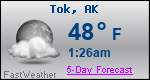 Weather Forecast for Tok, AK