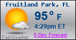 Weather Forecast for Fruitland Park, FL
