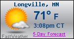 Weather Forecast for Longville, MN