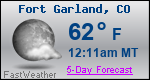 Weather Forecast for Fort Garland, CO