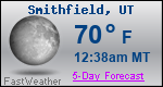 Weather Forecast for Smithfield, UT