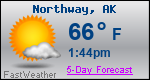 Weather Forecast for Northway, AK