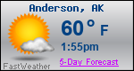 Weather Forecast for Anderson, AK