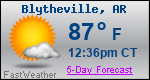 Weather Forecast for Blytheville, AR