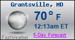 Weather Forecast for Grantsville, MD