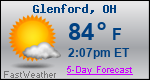 Weather Forecast for Glenford, OH