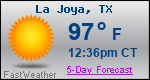 Weather Forecast for La Joya, TX