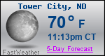 Weather Forecast for Tower City, ND
