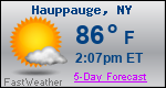 Weather Forecast for Hauppauge, NY