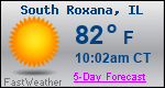 Weather Forecast for South Roxana, IL