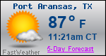 Weather Forecast for Port Aransas, TX