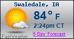 Weather Forecast for Swaledale, IA
