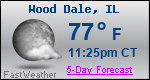 Weather Forecast for Wood Dale, IL