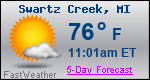 Weather Forecast for Swartz Creek, MI
