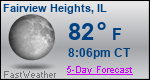 Weather Forecast for Fairview Heights, IL