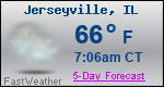 Weather Forecast for Jerseyville, IL