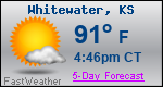 Weather Forecast for Whitewater, KS