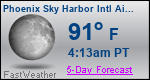Weather Forecast for Phoenix Sky Harbor International Airport, AZ