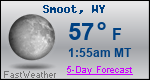 Weather Forecast for Smoot, WY