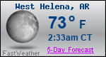 Weather Forecast for West Helena, AR