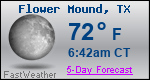 Weather Forecast for Flower Mound, TX